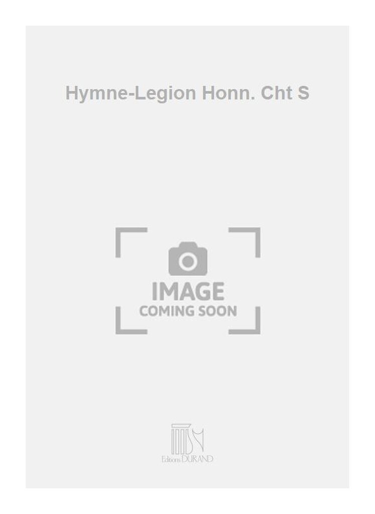 Hymne-Legion Honn. Cht S